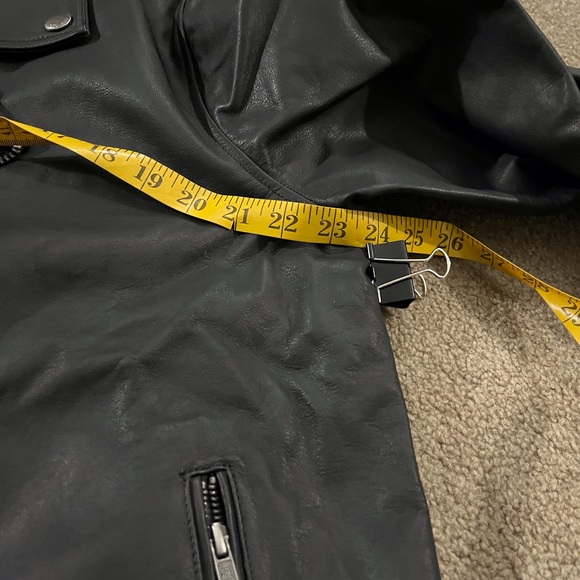 NWT FRYE LEATHER JACKET - Picture 11 of 11